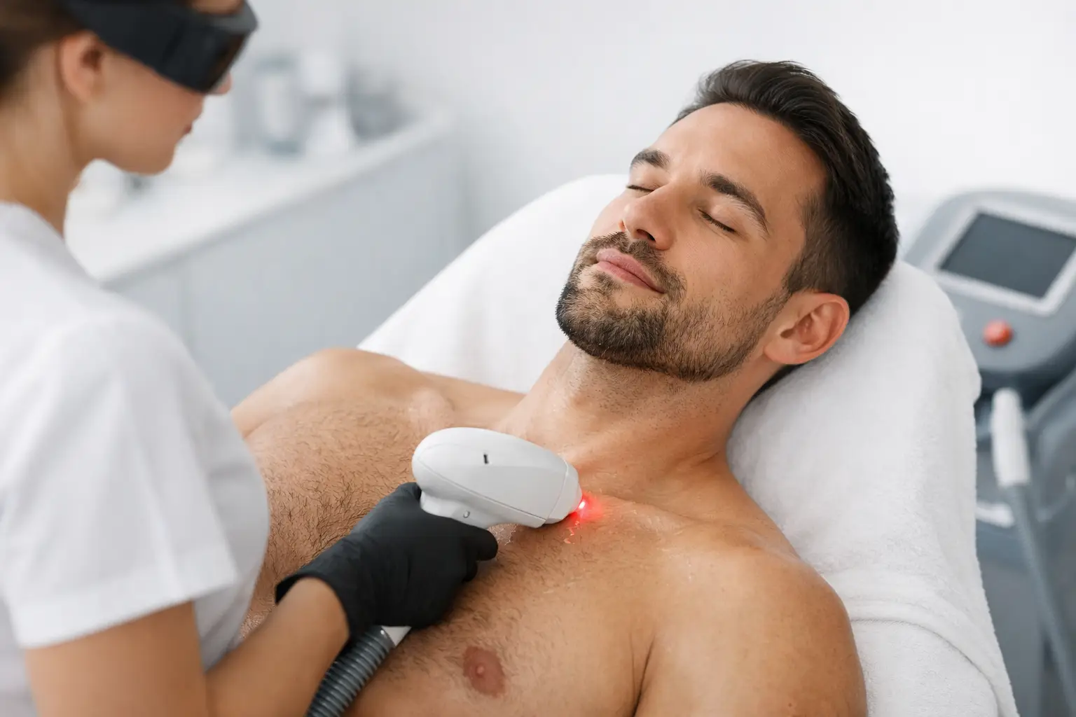 Laser Hair Removal for Men: What to Expect
