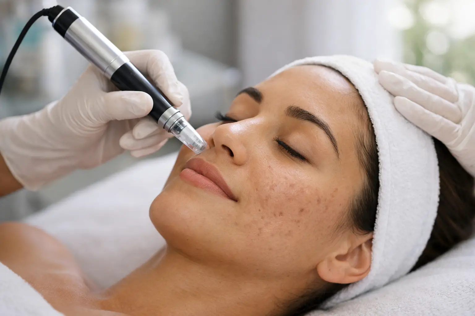 How Microneedling Improves Acne Scars Safely How Microneedling Improves Acne Scars Safely