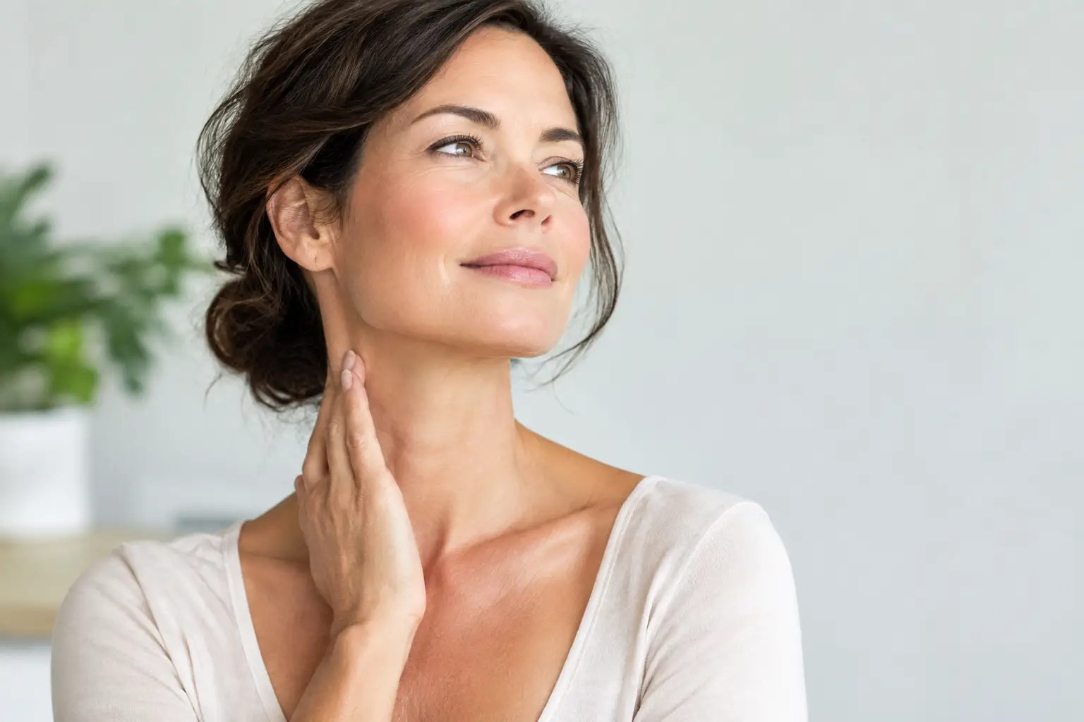 How to Soften Neck Lines Without Looking Overdone
